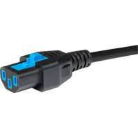 Schurter 3 133 810 Stroom Netkabel Zwart 3 m Afsluitbaar