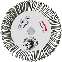 Kunzer 1 stuks Turbo egel met een bevestigingspen 7TI02 1 stuk(s)