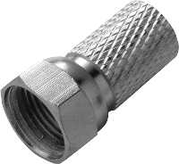 Schwaiger F stekker FST7510 241 7,5 mm, 10 stuks