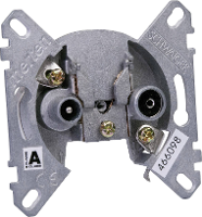 Schwaiger RDS64615 Antennedoos Inbouw Doorvoerdoos