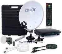 Schwaiger SAT3400HD Camping satellietset met receiver Aantal gebruikers: 1