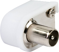 Schwaiger WST10S532 Coax stekker, haaks Aansluitingen: Coax stekker IEC 1 stuk(s)