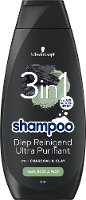 Schwarzkopf 3 in 1 Shampoo Diep Reinigend