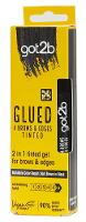 Schwarzkopf Got2b Glued 2 in 1 Brows & Edges Zwart
