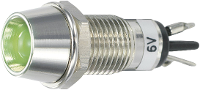 SCI LED signaallamp Groen 6 V/DC R9 115L 6 V GREEN