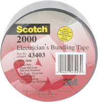 Scotch Scotch 2000 SCOTCH2000 PVC plakband Scotch 2000 Grijs (l x b) 46 m x 50 mm 1 stuk(s)