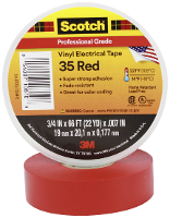 Scotch Scotch™ 35 SCOTCH35 19X20RD Isolatietape Scotch 35 Rood (l x b) 20 m x 19 mm 1 stuk(s)