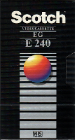 Scotch VHS videoband EG 240 (4 uur)