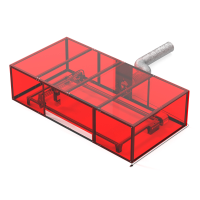 SCULPFUN 1440x720x360mm lasergraveermachine omkasting Rookafzuigkast Stofdichte kast Krachtige afzuigventilator Metalen
