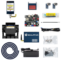 SCULPFUN S9 naar S30 Ultra 33W Upgrade Kit Laser Module met 32 bit Moederbord High speed Air Assist Pomp en X Y Limit Sw