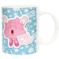Dr Slump: Unchi Pink Poop Ceramic Mug