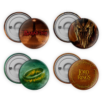 SD Toys Lord of the Rings: Badge 4 Pack pin