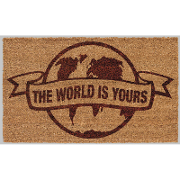 SD Toys Scarface: The World is Yours Globe 60 x 40 cm Doormat deurmat