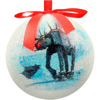Star Wars: AT AT Reindeer Christmas Ball