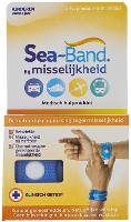Sea Band Polsband Bij Misselijkheid Voor Kinderen   Blauw