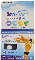 Sea Band Polsband Bij Misselijkheid Voor Volwassenen   Zwart