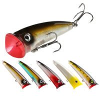 1Pc SK004 Goed Pakket 70mm 11g Topwater Kunstmatige Visaas Vissen Lokt Poper Popper Kwaliteit Haken harde Lokt