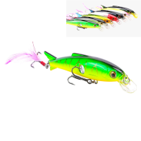 SeaKnight SK007 Minnow 16g 100mm 0.6 1.2M 1PC Vissen Lokt met Veer Kunstaas Swimbait Wobblers Minnow Vissen Lokken