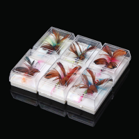 Seaknight Tri Poseidon 12 Pcs Fly Fishing Lures Insect Lure Butterfly Style Fly Fishing Lures