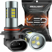 SEALIGHT F1 Paar 4W 380LM Auto LED koplamp Blubs 6000K Koel Wit IP67 Waterdichte LED mistlampen