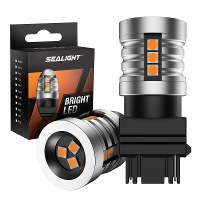SEALIGHT J1 3156 Richtingaanwijzer Lamp LED Lampen Amber 1000LM Achteruitrijlichten Achterlichten, Marker Lamp Parkeerli