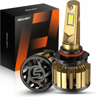 SEALIGHT P1 9005 Pakket van 2 auto koplamp aanpassingsaccessoires Voorkoplampen van de auto 6500K Hoge lichtbundel