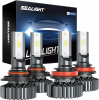 Sealight S1 Een Paar 6000K Led Auto Koplampen Super Heldere Koele Witte Led lampen 40W Auto koplamp Modificatie