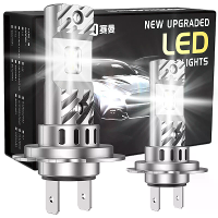 SEALIGHT S6 H7 Paar Auto LED Koplampen 30W 3000LM 6500K Hoge Vermogen Canbus Super Heldere 5530 LED Chips IP68 Waterdich