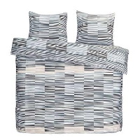 Royal dekbedovertrek Filippe   petrol   200x250 cm   Leen Bakker