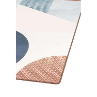 Tarkett vloerkleed Finally Vinyl™ Gemengde materialen   blauw   166x196 cm   Leen Bakker