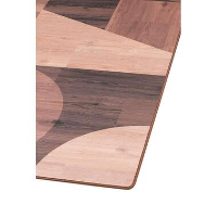 Tarkett vloerkleed Finally Vinyl™ Gemengde materialen   bruin   166x196 cm   Leen Bakker
