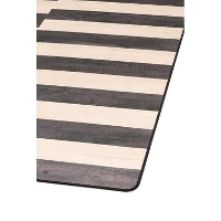 Tarkett vloerkleed Finally Vinyl™ Houten piano   zwart   166x196 cm   Leen Bakker