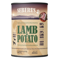 Seberus Lamb w/Potato graanvrij natvoer hond 6 x 400 g