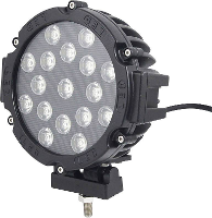 SecoRüt 92265 W057351 Afstandschijnwerper, Rallyschijnwerper LED (Ø x d) 180 mm x 88 mm Zwart