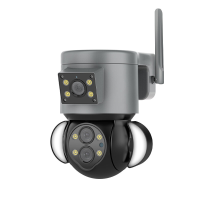 SECTEC 4G EU versie 10x zoomcamera met dubbele 4 miljoen Pixel lenzen Panoramische camera Motion Tracking Tweeweg audio