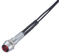 Sedeco 732481 Standaard signaallamp met lamp Rood 1 stuk(s)