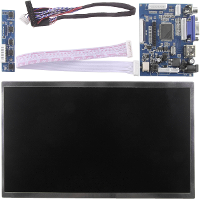 Seeed Studio 10.1 Inch LCD Display Displaymodule 25.7 Cm (10.1 Inch) 1366 x 768 pix Geschikt voor: Raspberry Pi Met achtergrondverlichting