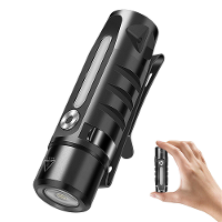 SEEKNITE RJ28 LED Mini Waterdichte USB C Oplaadbare Zaklamp met Clip & Magnetisch Metalen Handig Voor Hiking Kamperen