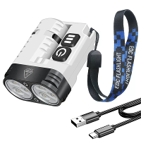 SEEKNITE U6 1600LM Mini Grootte Hoge Lumen LED Sleutelhanger Zaklampen U6 Superhelder Aluminium Legering Behuizing Noodl
