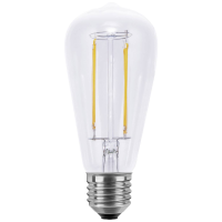 Segula 55700 LED lamp Energielabel F (A   G) E27 6.5 W = 51 W Warmwit (Ø x h) 65 mm x 145 mm Dimbaar 1 stuk(s)