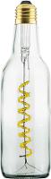 Segula LED Energielabel A (A++   E) E27 Bierfles 8 W = 33 W Warmwit (Ã x l) 60 mm x 220 mm Dimbaar, Filament / Retro LED 1 stuks