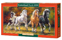 Castorland Puzzel Geboren Om Te Rennen   4000 Stukjes