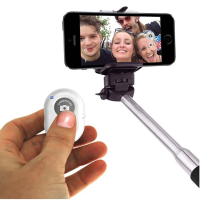 Self Timer Ajustable Baton Remote Shutter Camera Bluetooth Controller For Ios Iphone Samsung Htc