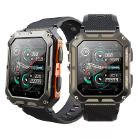 Senbono C20pro 1.83 Inch HD scherm bluetooth oproep hartslag bloeddruk bloedzuurstofmonitor slaapmonitoring ademtraining