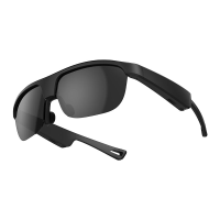 Senbono G02 bluetooth compatibele 5.3 Slimme bril met luisteren naar muziek, bellen, camerafunctie, IP65 bestendige spor
