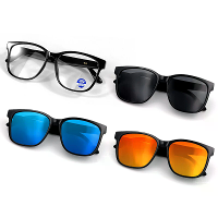 GS08 Slimme bluetooth 5.3 Bril Aanraakbediening UV400 Bescherming IPX5 Waterdicht 3D Stereo Geluid Magnetisch Opladen vo