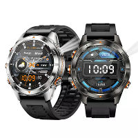 SENBONO KT80 1,46 inch HD scherm SOS zaklamp UV licht 3ATM waterdicht hartslag saturatiemeter slaapmonitor multi sportmo