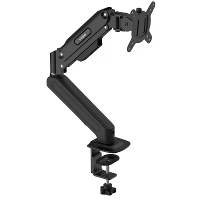 SENMI PS70 Gasveer Monitorarm Volledige Beweging Articulatie voor 17 32 inch Schermen Ondersteunt 2 9kg Last VESA Bevest