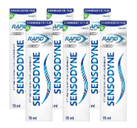 Sensodyne Rapid Relief Whitening Tandpasta Multiverpakking