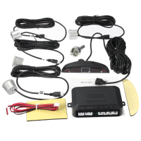 Sensors Kit Car Reverse Backup Rear Lcd Display System Radar Alarm